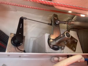 Autopilotinstallation, Beneteau Oceanis